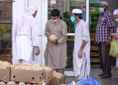 The Abu Dhabi Fruits and Vegetable Market. Victor Besa / The National