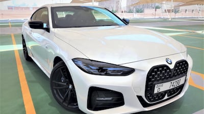 The BMW 430i M-Sport Pro goes from 0 to 100kph in 5.8 seconds. Photo: Gautam Sharma