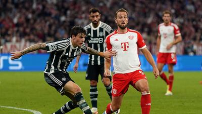 A tough night for the central defender against Kane in front of the 75,000 crowd. United keep losing games because of lapses. PA