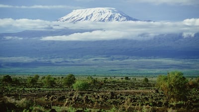 Mount Kilimanjaro in Tanzania. Getty Images