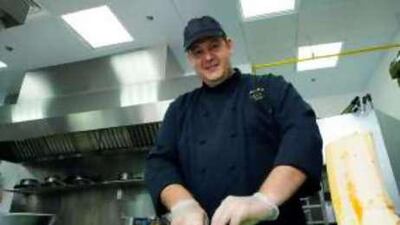 Jean Luc Vila at The Cafe in the Dubai International Financial Centre.