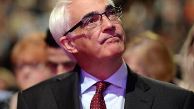 Former finance minister Alistair Darling: Countries still grappling with financial crisis EPA/FACUNDO ARRIZABALAGA