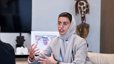 Noura Al Kaabi, Minister of State, represented President Sheikh Mohamed at the Pacific Islands Forum Leaders' Meeting this month. Victor Besa / The National