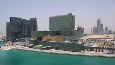 The UAE issued a decree in February to create the free zone on Al Maryah Island, above. Ravindranath K / The National