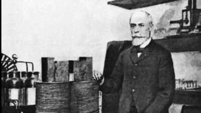 Professor Henri Becquerel, discoverer of Becquerel rays.