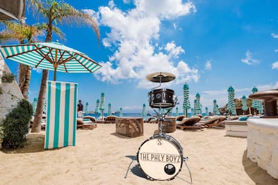 Nammos Mykonos is a favourite with celebrities visiting Greece. Courtesy Nammos