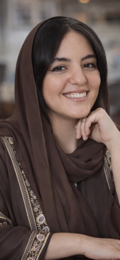 Ms Hassan funnels her money into property and owns a house in Sharjah. Photo: Aya Hassan