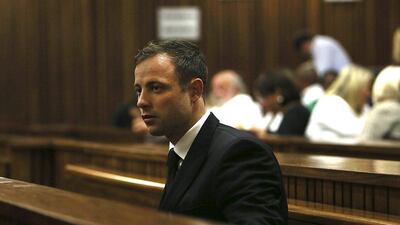 Oscar Pistorius was found guilty of culpable homicide in shooting dead girlfriend Reeva Steenkamp. Alon Skuy / AP Photo
