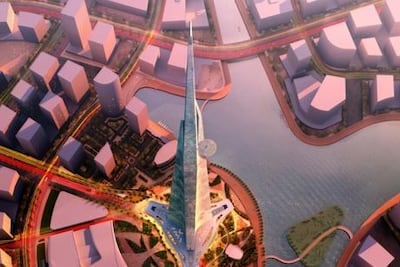The planned Kingdom Tower in Jeddah will be more than a kilometre high. Adrian Smith + Gordon Gill Architecture / DAPD