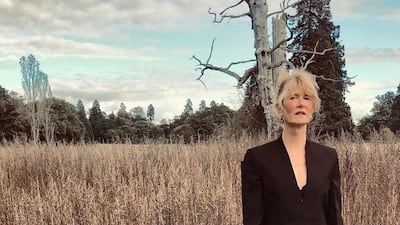 Laura Dern in the Givenchy spring / summer 2021 campaign. Courtesy Givenchy