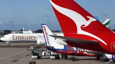 Australia's Qantas Airways has announced an alliance with Emirates Airline that shifts its hub for European flights from Singapore to Dubai