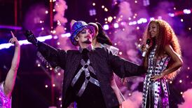 Boy George performs at the 2026 Eurovision Song Contest. He rejected calls to boycott the event over Israel's participation. Getty Images