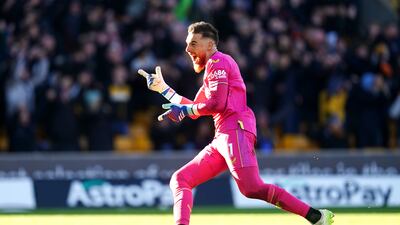 WOLVERHAMPTON WANDERERS RATINGS: Jose Sa - 6/10: Made three good saves to keep the home side in the game after conceding early on. Made an acrobatic save to deny Lo Celso in the closing stages. PA