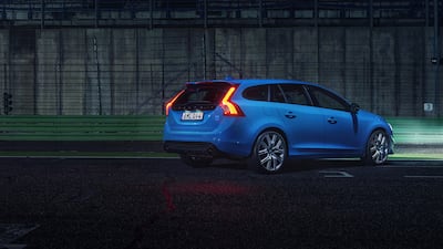 The V60 Polestar can hit 100kph from standstill in five seconds. Its top speed is electronically limited to 250kph. Courtesy Newspress