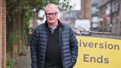 The Labour candidate for West Midlands Mayor, Richard Parker, arrives to vote at Birmingham Progressive Synagogue in Birmingham, England. Getty Images