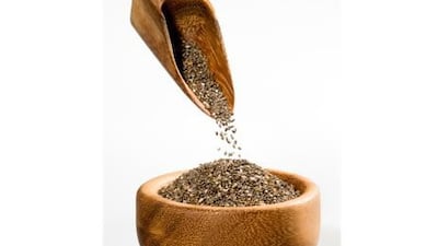 Chia seeds are packed with essential omega 3, fibre, vitamins, minerals, protein and antioxidants. istockphoto