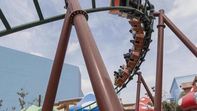 While the reaction to Dubai Parks and Resorts theme parks has been mostly positive, some customers complained that not all the rides were open. Antonie Robertson / The National