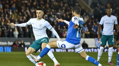 Phil Foden - 8, Was quietly effective in the first half, almost finding Jack Grealish with an incisive pass. After doing brilliantly to deny Jorge Grant a clear-cut chance, he did well to reach the ball ahead of Frankie Kent in the build-up to the opener. Played a wonderful pass to Jesus, then assisted Grealish with an outstanding pass moments later. AP