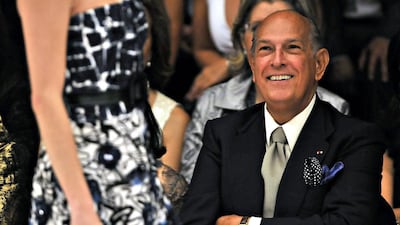 Influential American fashion designer Oscar de la Renta, who died on Monday at the age of 82. Carlos Ortega / EPA
