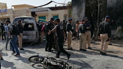 The Baloch Liberation Army claimed responsibility for the deadly explosion. AFP