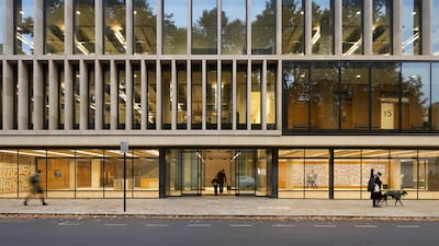 The Zayed Centre for Research into Rare Disease in Children opened in October 2019. Photo: Hufton+Crow