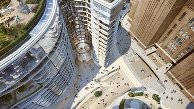 An artist's impression of the upcoming phase three at Battersea Roof Gardens.