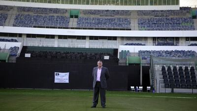 David East is the CEO of the Emirates Cricket Board. Sammy Dallal / The National