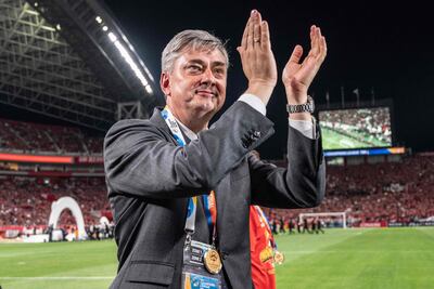 Urawa Red Diamonds manager Maciej Skorza was delighted with his players for winning the Asian Champions League title. AFP
