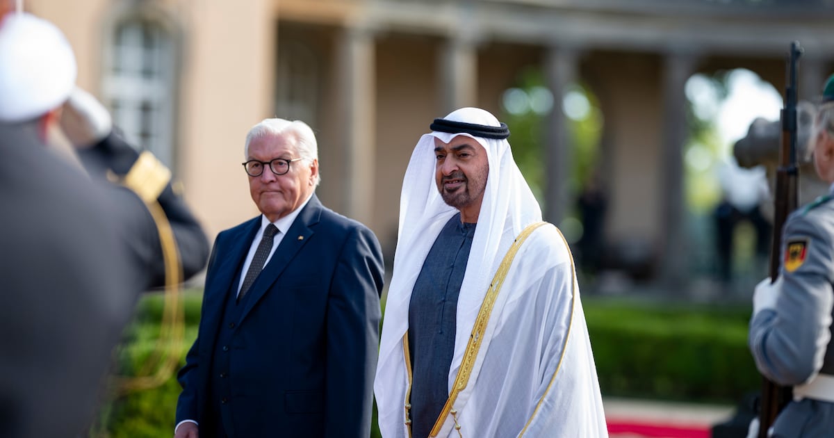 Präsident Scheich Mohammed führt im Rahmen seines Staatsbesuchs wichtige ...