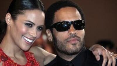 The musician Lenny Kravitz, who has a small but pivotal part in Precious, with his co-star Paula Pattan at the Cannes Film Festival in May.