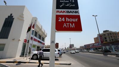 RAKBank full-year 2021 net income surged 50 per cent amid continued economic recovery. Pawan Singh / The National