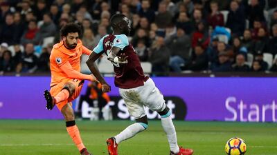 Striker: Mohamed Salah (Liverpool) – Took his tally to 12 goals already in his Liverpool career with a brace at the London Stadium. What a signing he has proved. Kirsty Wigglesworth / AP Photo