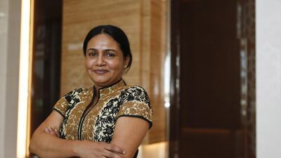 Anjula Tyagi, executive director of Educate Girls Globally, which is looking for UAE investors. Antonie Robertson / The National