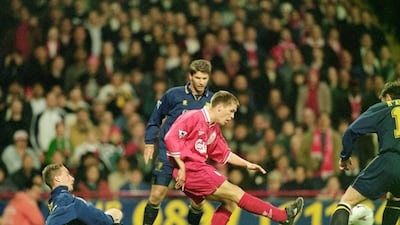 5th) 17 years, 144 days: Michael Owen, scored for Liverpool against Wimbledon, May 6, 1997. Getty