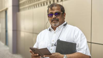 Chandra Shankar visited Kerala, Uttar Pradesh and Madhya Pradesh to campaign for BJP candidates during the election run. Antonie Robertson / The National