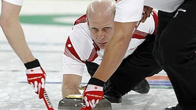 The Canadian captain Kevin Martin and his team were inspired by the crowd to remain undefeated in the curling.