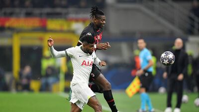 Emerson Royal - 5. The weakest link in Spurs’ defence. Repeatedly got bamboozled by Leao’s trickery and failed to provide adequate cover for Romero on the right side of Tottenham’s back three. Faired a little better in attack. Reuters