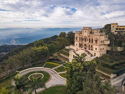 The main palatial building in the Indian resort was once the palace estate of the Maharaja of Tehri-Garhwal. Photo: Ananda in the Himalayas