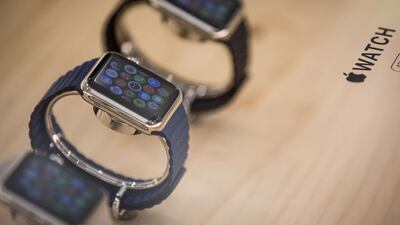 The Apple Watch was the company’s first new hardware product since the iPad’s 2010 debut. Chris McGrath / Getty Images / AFP