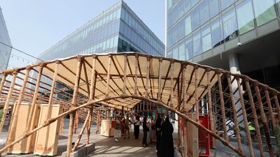 Ahmed El Sharabassy’s pavilion 'Nature in Motion'