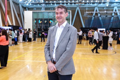 Prof Timothy Baldwin, Provost at MBZUAI. Victor Besa / The National