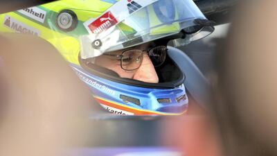Alexander Sims at, the second race in Saudi Arabia. Getty