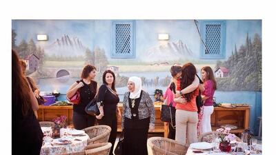 Natalie Naccache’s photos of the Mourad family gathering. Courtesy Gulf Photo Plus