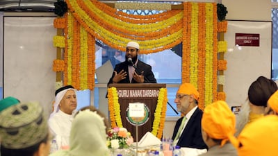 The multi faith iftar at Gurunanak Darbar Sikh Gurudwara