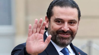Lebanese Prime Minister Saad Hariri announced a breakthrough in the country's latest political crisis after a meeting between rival Druze leaders on August 9, 2019. Reuters