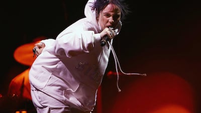 Billie Eilish performs at Outdoor Theatre during the 2019 Coachella Valley Music And Arts Festival on April 13 in Indio, California. Getty Images.