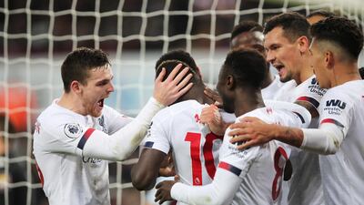 HIGH: Liverpool once again showed their title credentials with a late comeback victory at Aston Villa despite trailing heading into the final exchanges on November 2. Goals by Andrew Robertson and Sadio Mane's stoppage-time winner helped the Reds grab the points. Liverpool attacker Roberto Firmino saw his goal ruled out by VAR as his armpit was judged offside. Getty