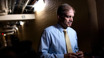Jim Jordan, US Representative, speaks about the Republicans' impeachment inquiry into President Joe Biden. EPA