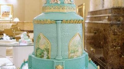 This mosque replica cake by Sweet Lane won second place in the professional category. Delores Johnson / The National