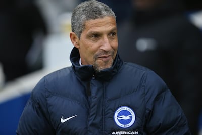 Brighton manager Chris Hughton. Steve Bardens / Getty Images